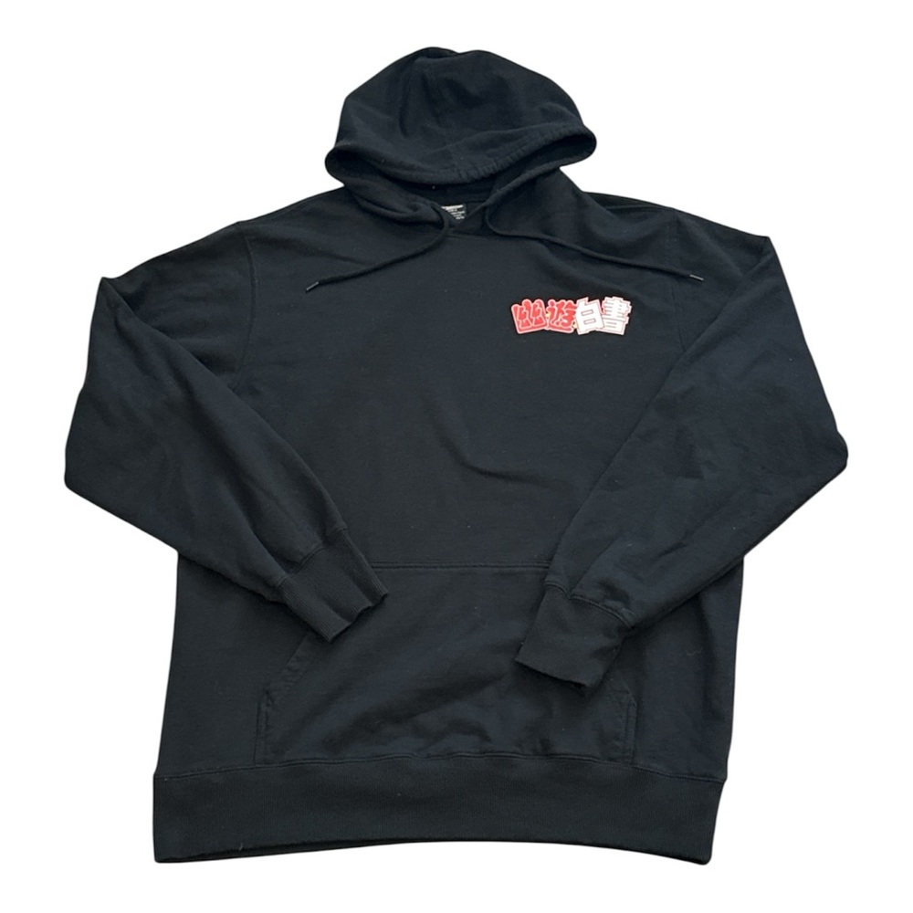 Yu Yu Hakusho 90s Japanese Graphic Anime Black Hoodie Sweatshirt Men’s Large - Picture 4 of 11